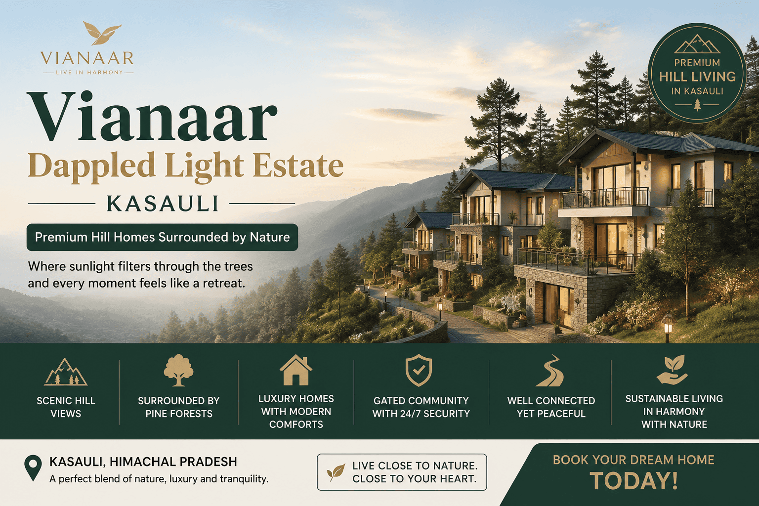 Vianaar Dappled Light Estate Kasauli - Luxury Villas