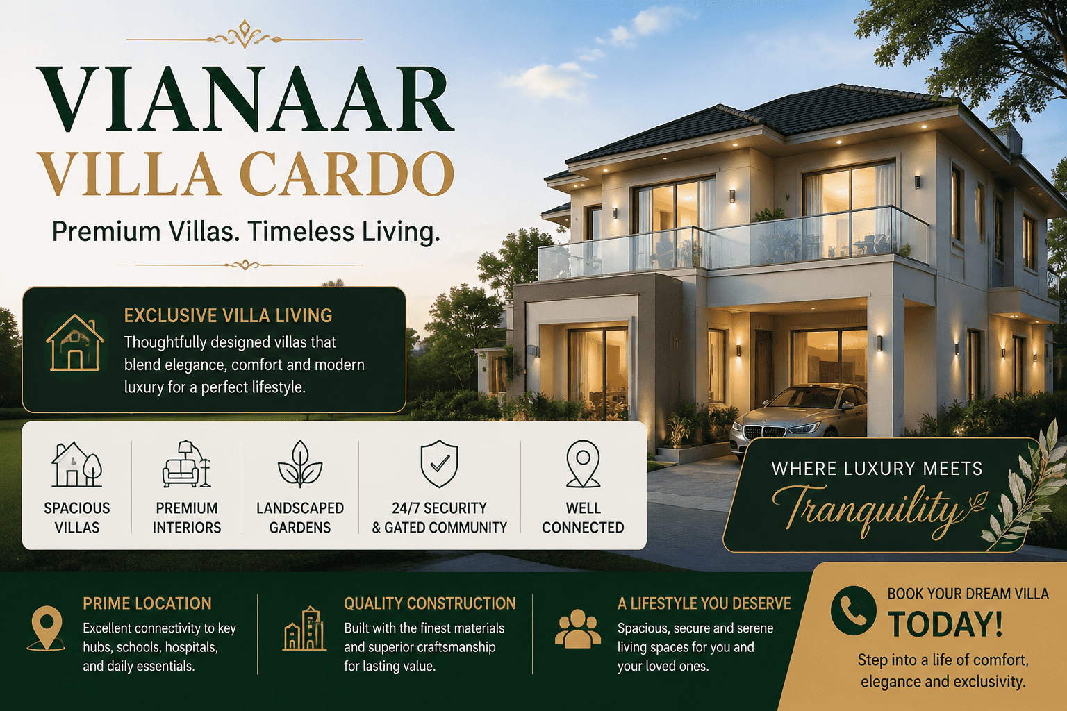 Vianaar Villa Cardo Assagao Goa - Luxury Villas